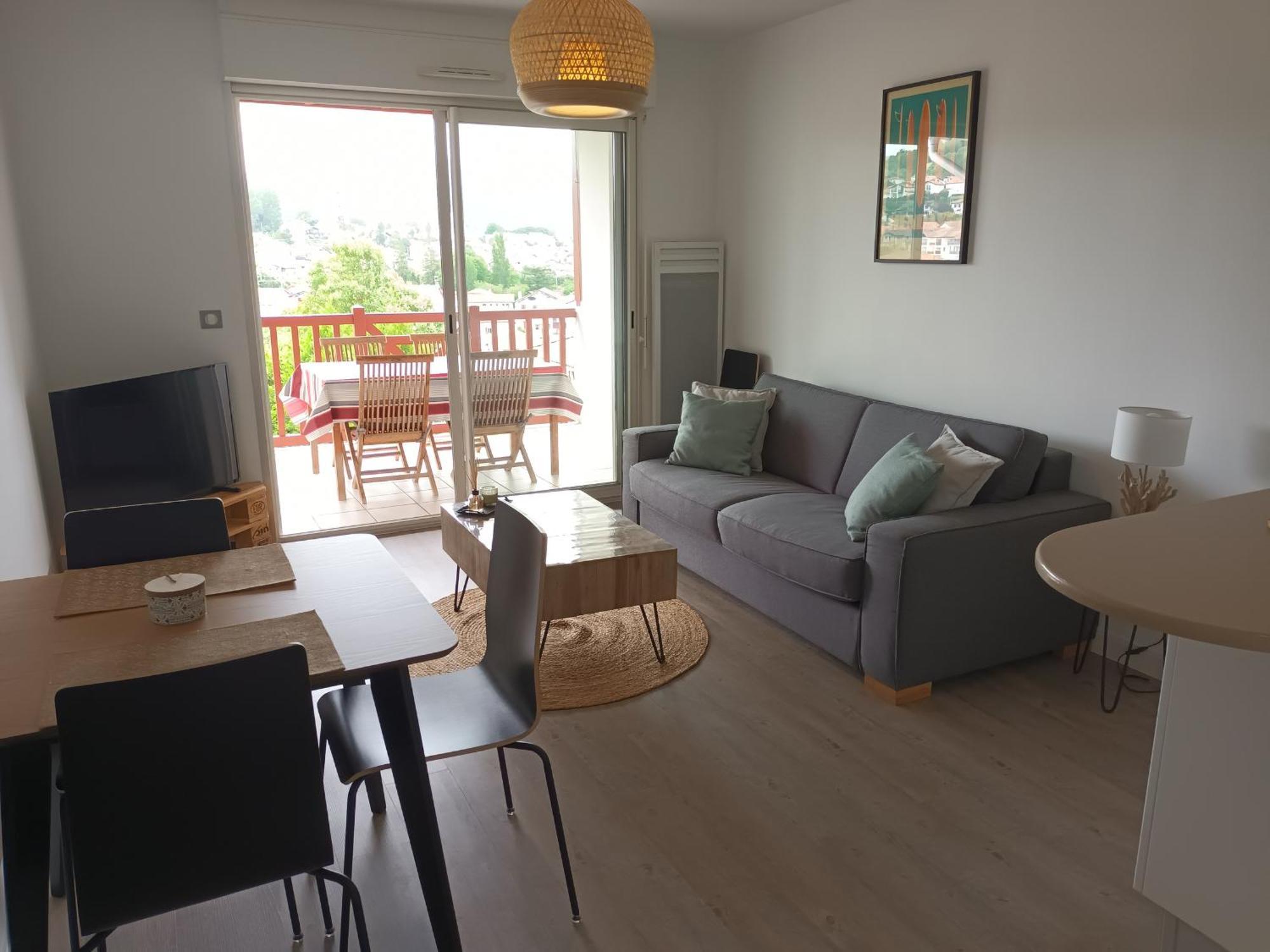 Appart. 2* A Hendaye, Proche Centre, Parking Privatif - Fr-1-239-777 Apartamento Exterior foto