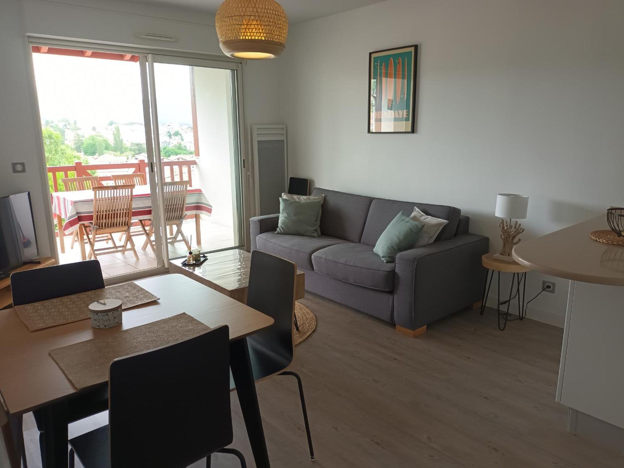 Appart. 2* A Hendaye, Proche Centre, Parking Privatif - Fr-1-239-777 Apartamento Exterior foto