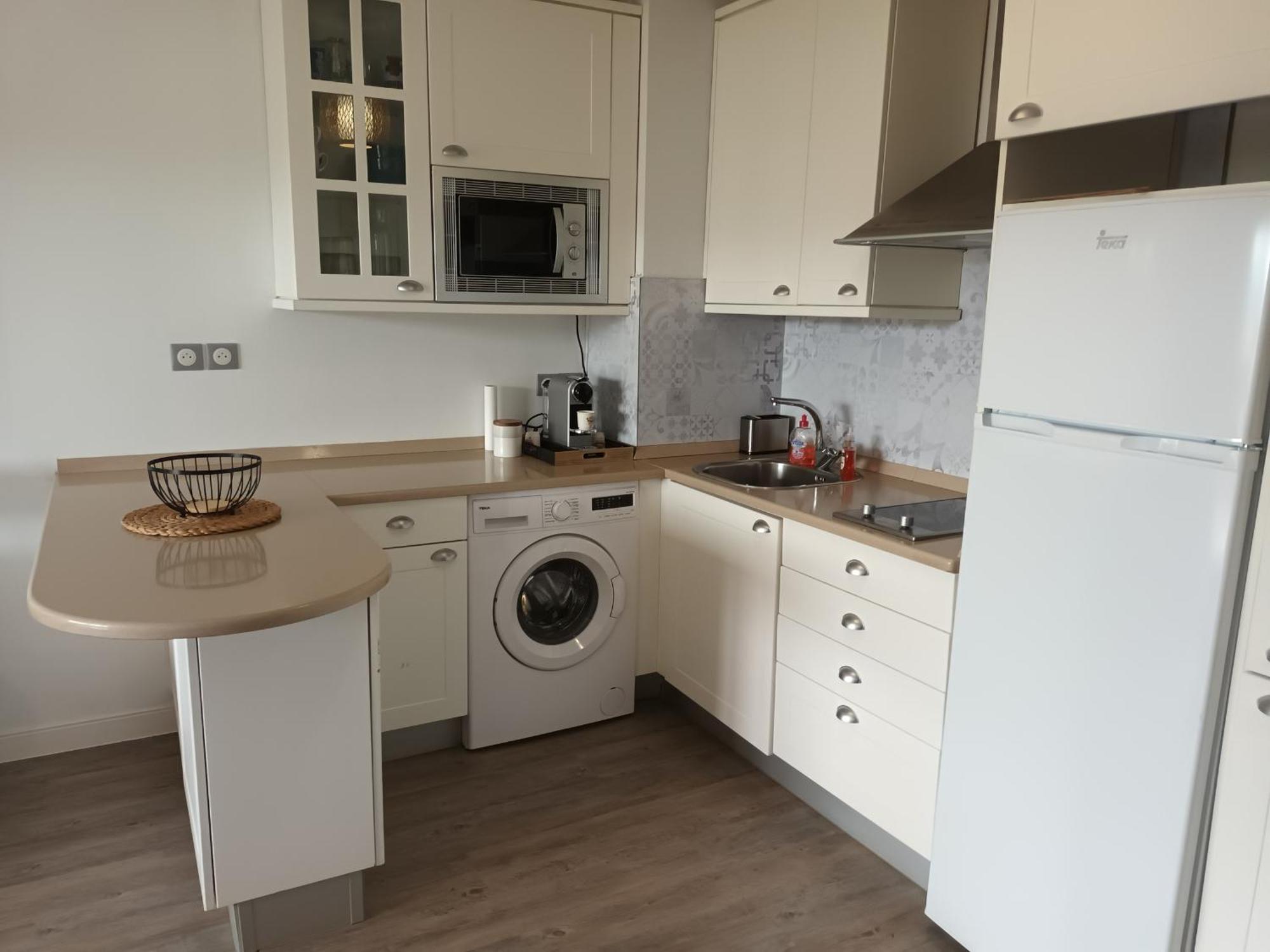 Appart. 2* A Hendaye, Proche Centre, Parking Privatif - Fr-1-239-777 Apartamento Exterior foto