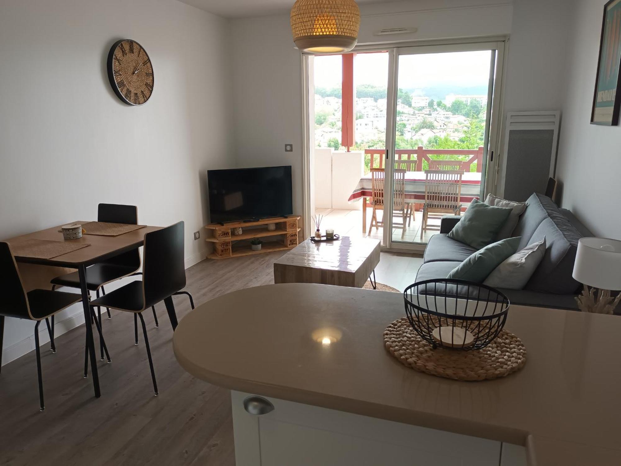 Appart. 2* A Hendaye, Proche Centre, Parking Privatif - Fr-1-239-777 Apartamento Exterior foto